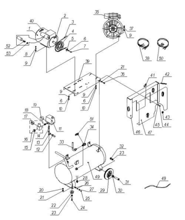 Прижим для 50lh20a-1.5