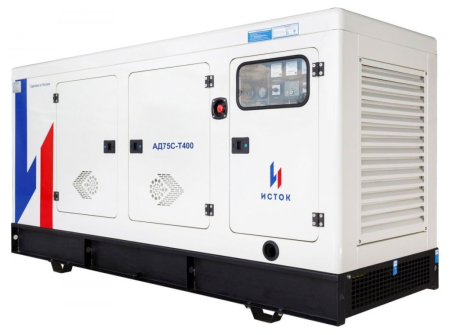 Дизельный генератор  АД75С-Т400-РПМ21 в кожухе