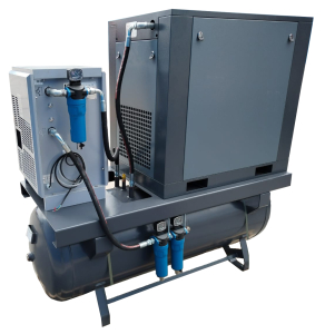 Винтовой компрессор IRONMAC IC 10/10 C VSD DF 500L (IP23) с осушителем фото