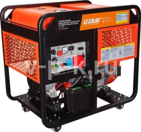 Дизельный генератор Скат УГД-11500EТ трехфазная