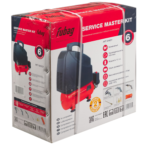 Поршневой компрессор Fubag Service Master Kit + 6 предметов 646031 стационарный фото