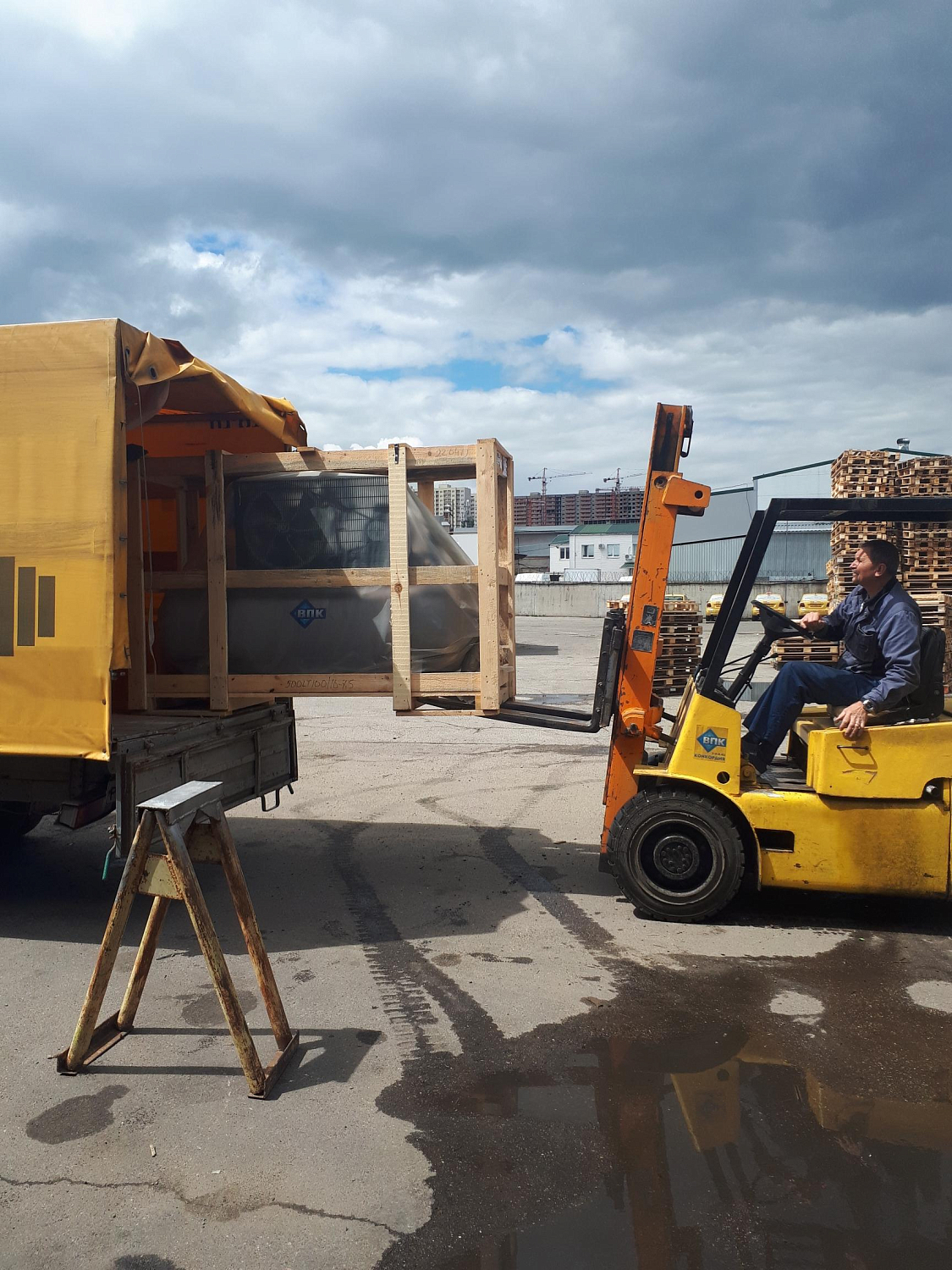 Отгружен компрессор REMEZA 500LT100-7.5 квт.