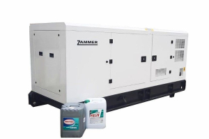 Дизельный генератор Zammer AD-16-Т400 в кожухе со встроенным АВР 00002243 синхронный фото
