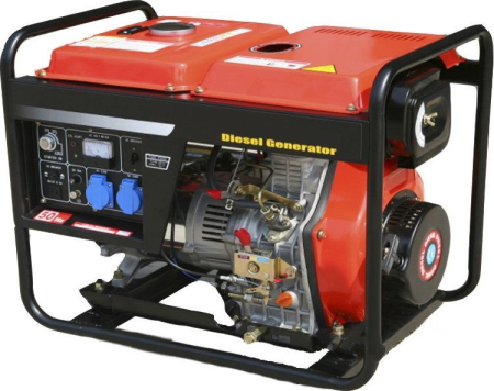 Дизельный генератор  LDG12000E стартер