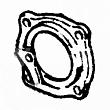 (6222112500) Крышка подшипника