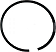 (6212866600) Поршневое кольцо ROS 110х2.5 В6000